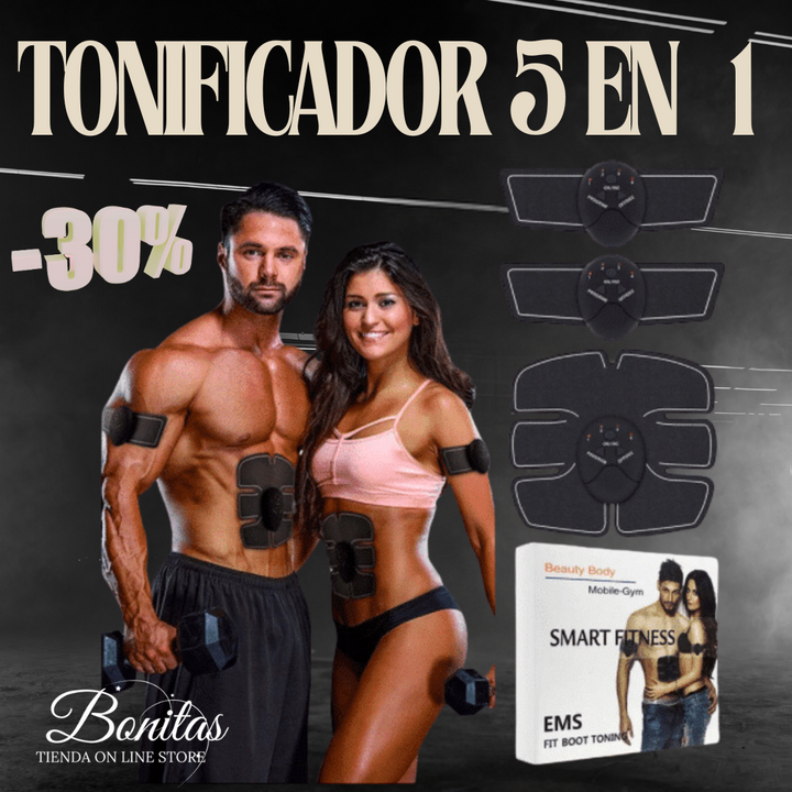 TONIFICADOR 5 EN 1, GIMNASIA EN CASA 🧘🏼💪🏼