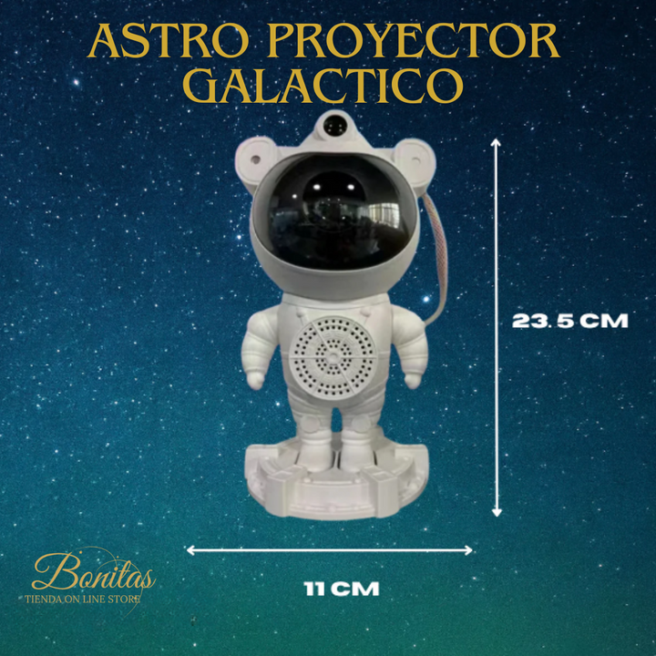 Astro Proyector Galáctico con Bluetooth y Parlante 🚀🎶